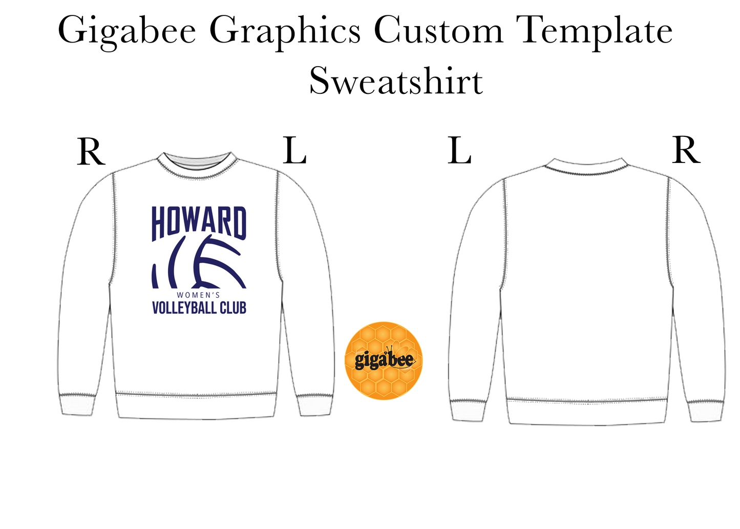 Sweatshirt- Organization